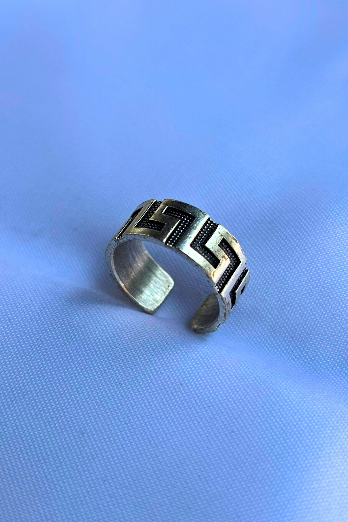 Özel Tasarım Maskülen Ayarlanabilir Erkek Yüzük