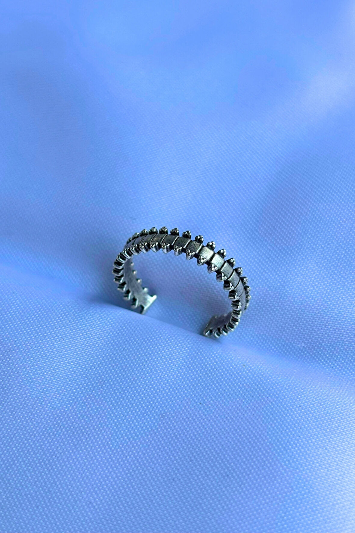 Özel Tasarım Maskülen Ayarlanabilir Erkek Yüzük