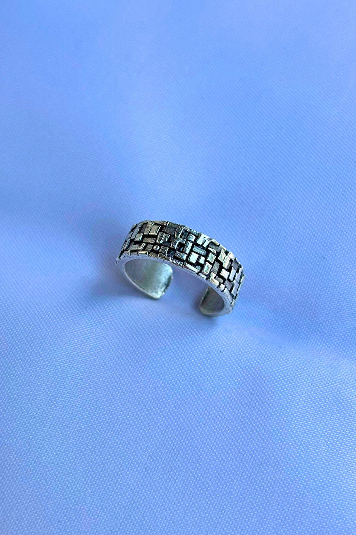 Özel Tasarım Maskülen Ayarlanabilir Erkek Yüzük