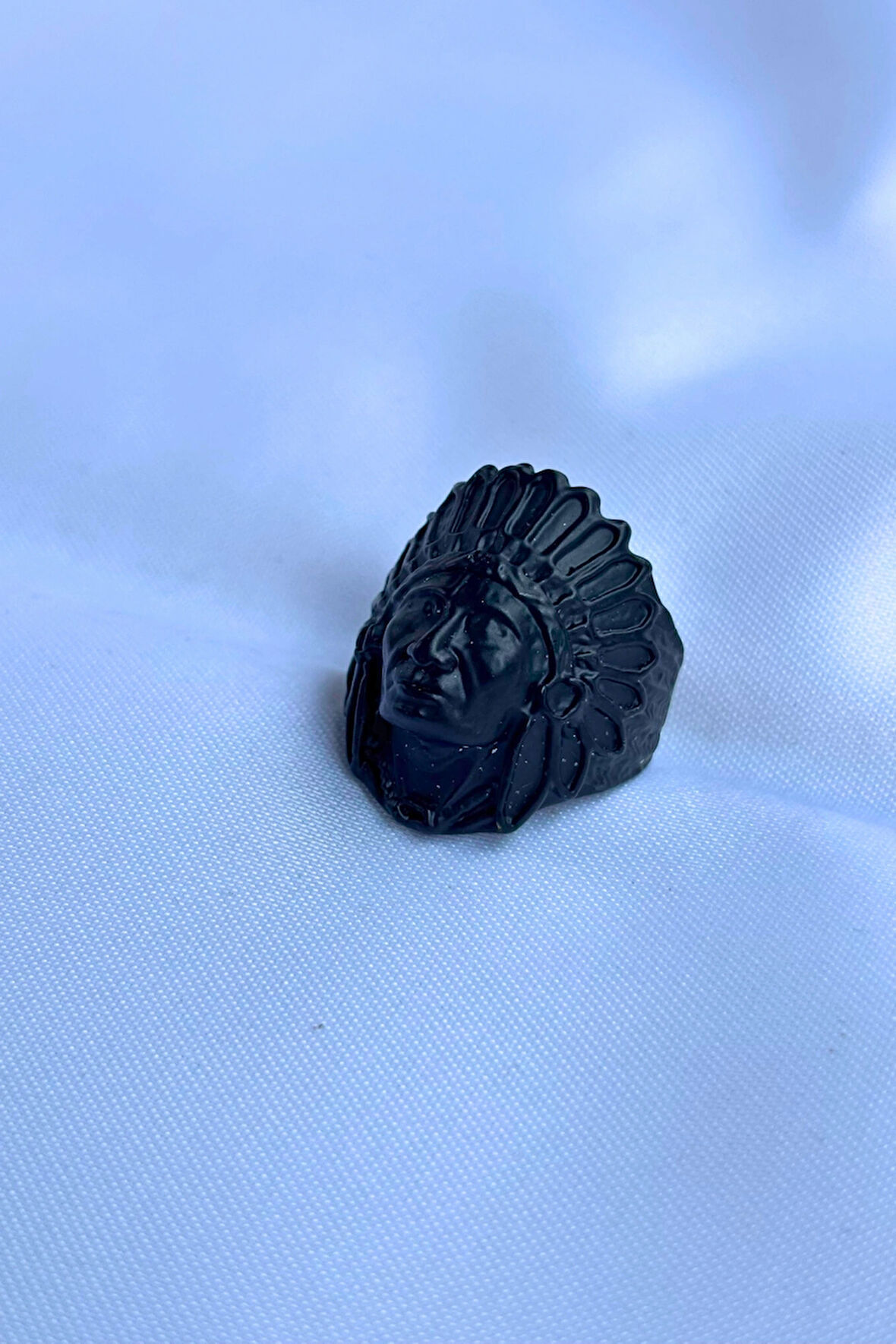 Kızılderili Özel Tasarım Maskülen Ayarlanabilir Erkek Yüzük