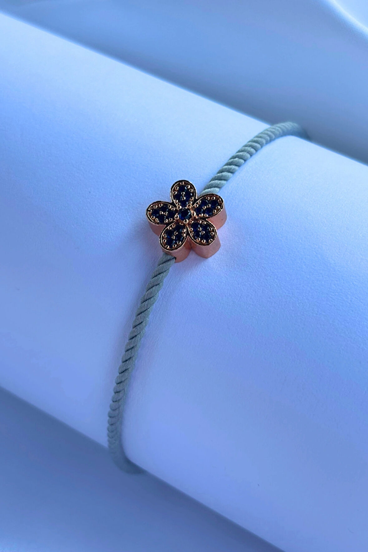 Çiçek El Yapımı Ayarlanabilir Tasarım Kadın Bileklik