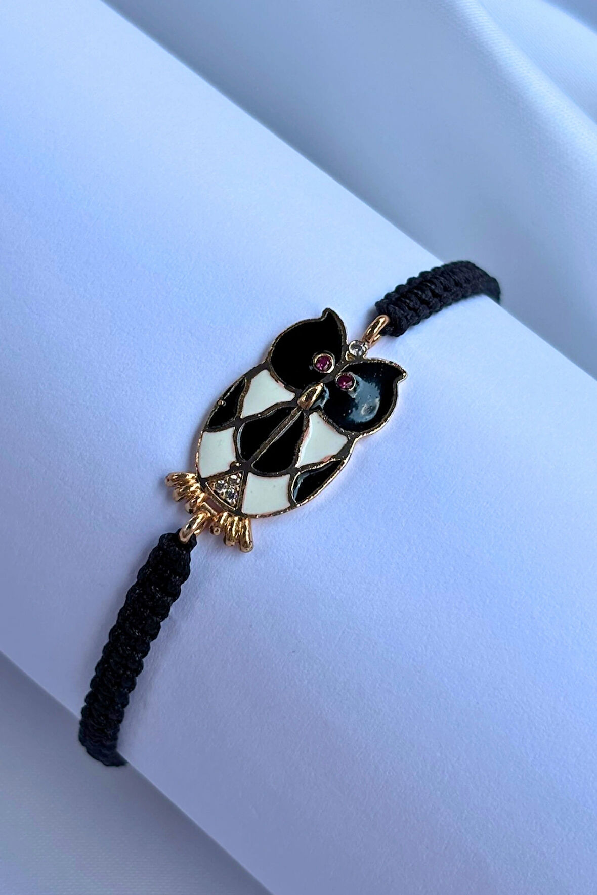 Baykuş El Yapımı Ayarlanabilir Tasarım Kadın Bileklik