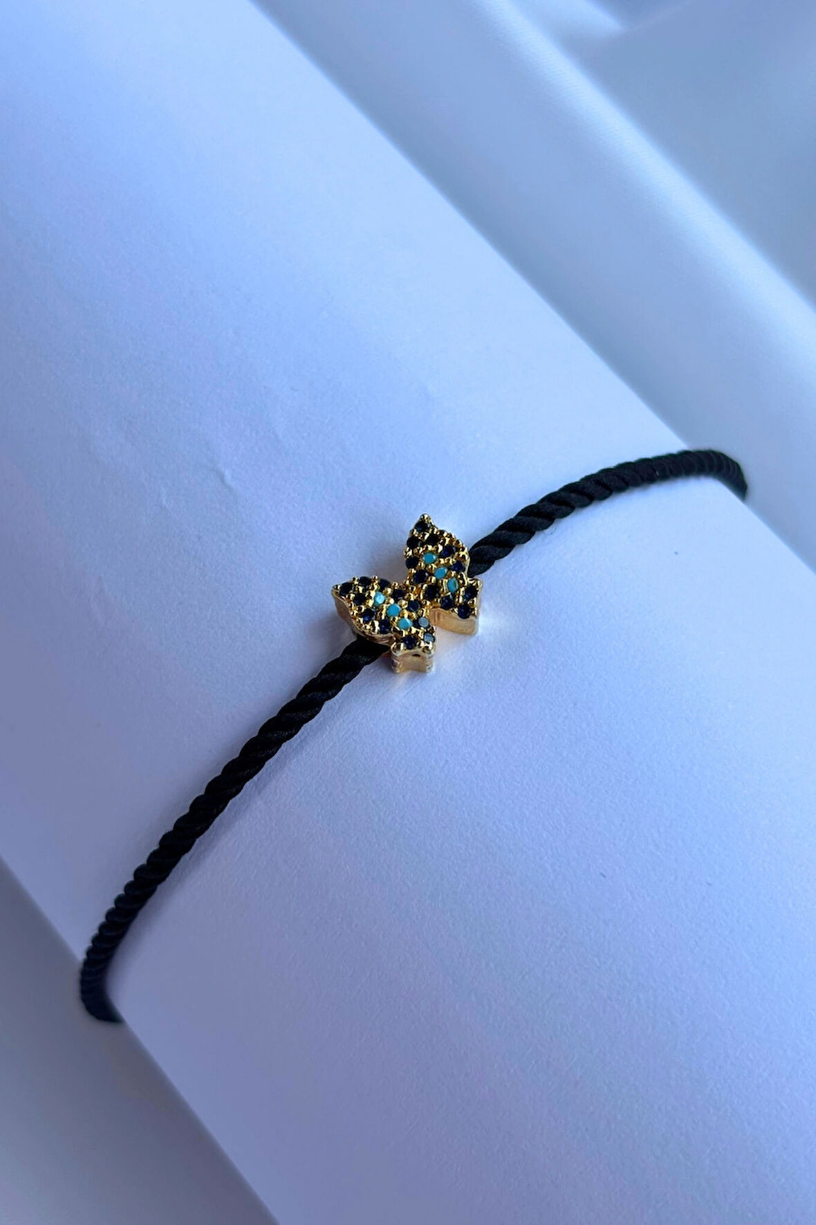 Kelebek El Yapımı Ayarlanabilir Tasarım Kadın Bileklik