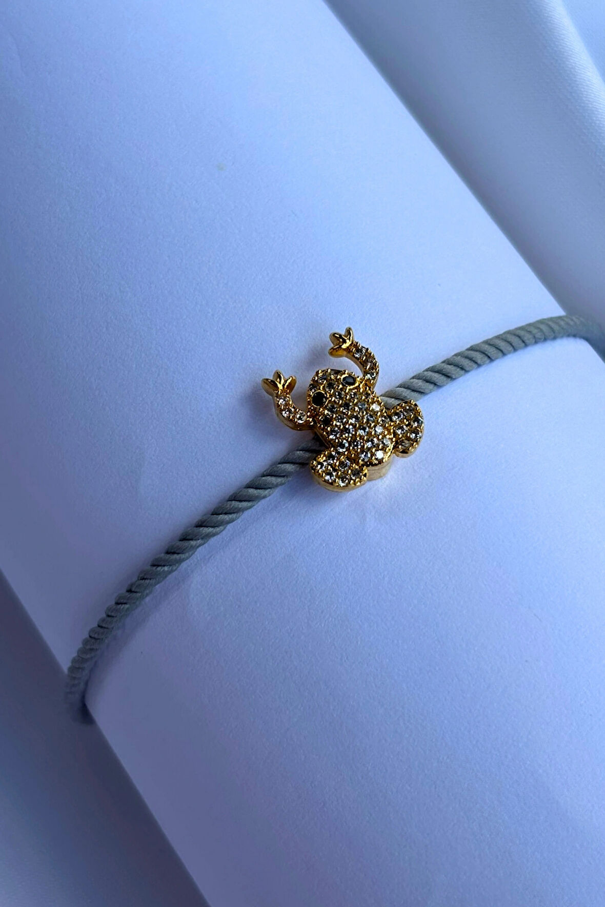 Kurbağa El Yapımı Ayarlanabilir Tasarım Kadın Bileklik