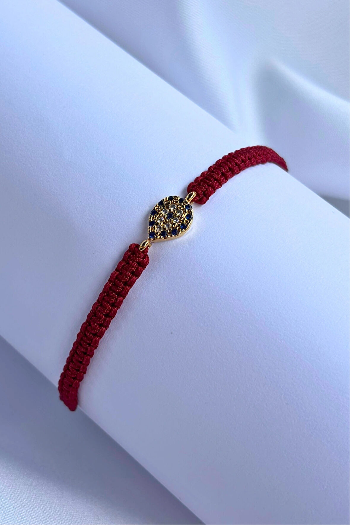 Damla Figürlü El Yapımı Ayarlanabilir Tasarım Kadın Bileklik