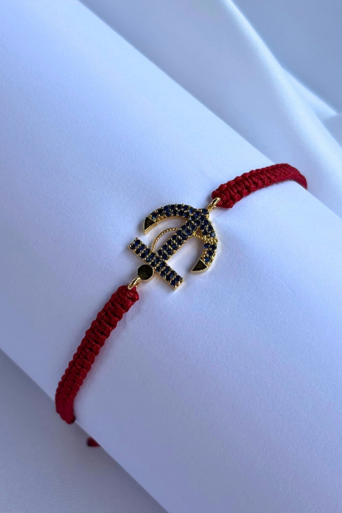 Çapa El Yapımı Ayarlanabilir Tasarım Kadın Bileklik