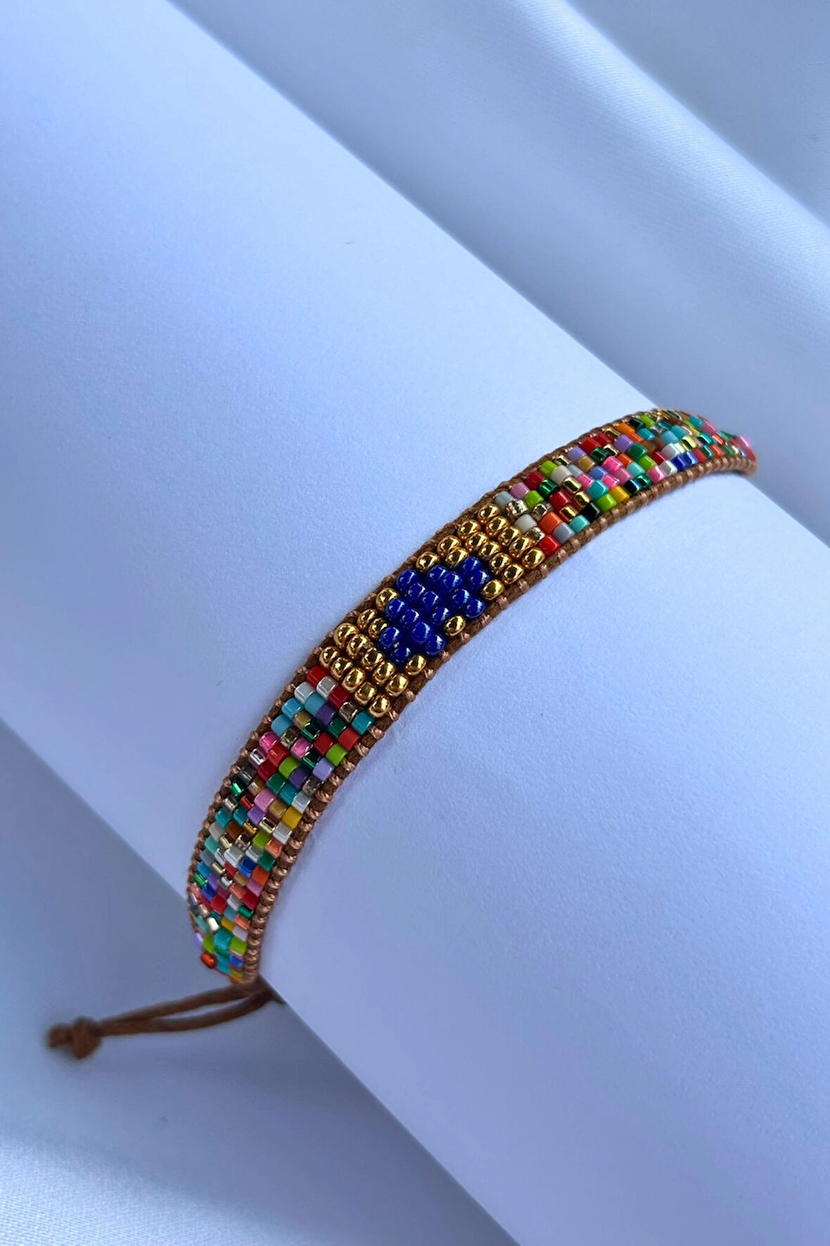Renkli Miyuki El Yapımı Tasarım Kadın Bileklik