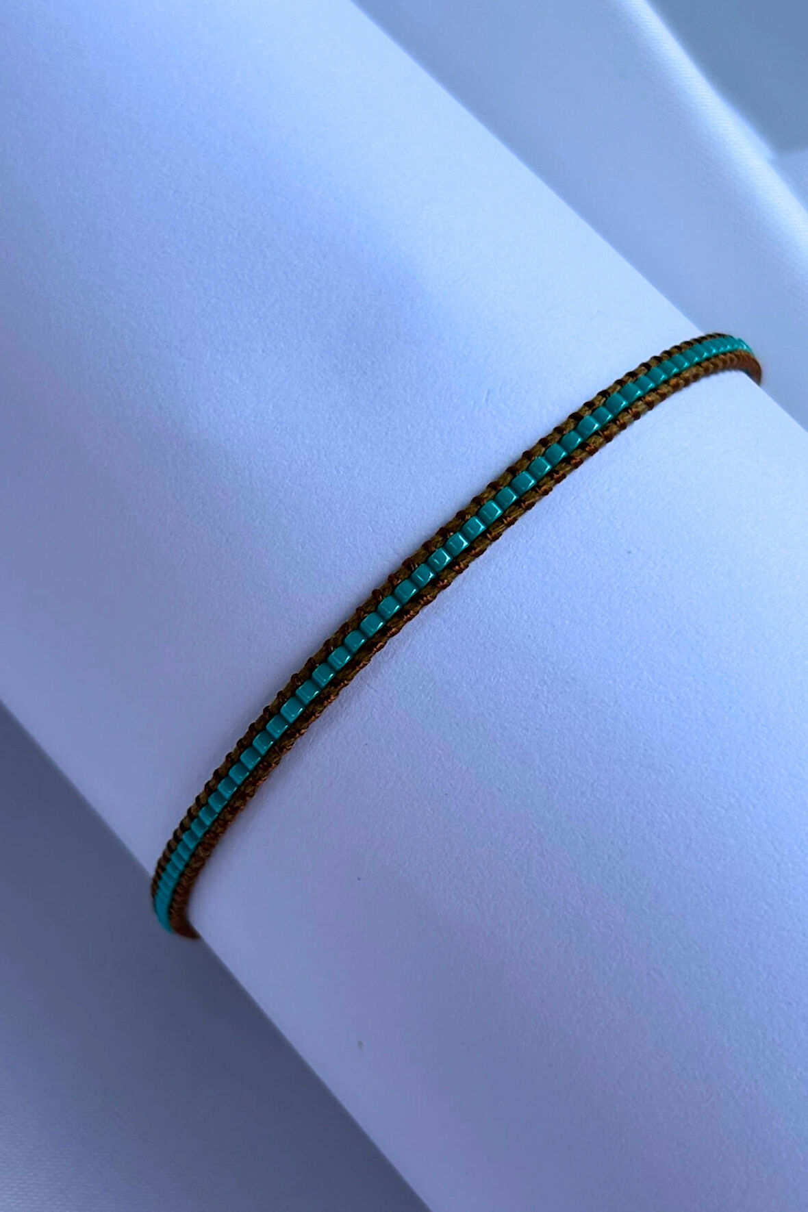 Mavi Miyuki El Yapımı Tasarım Kadın Bileklik