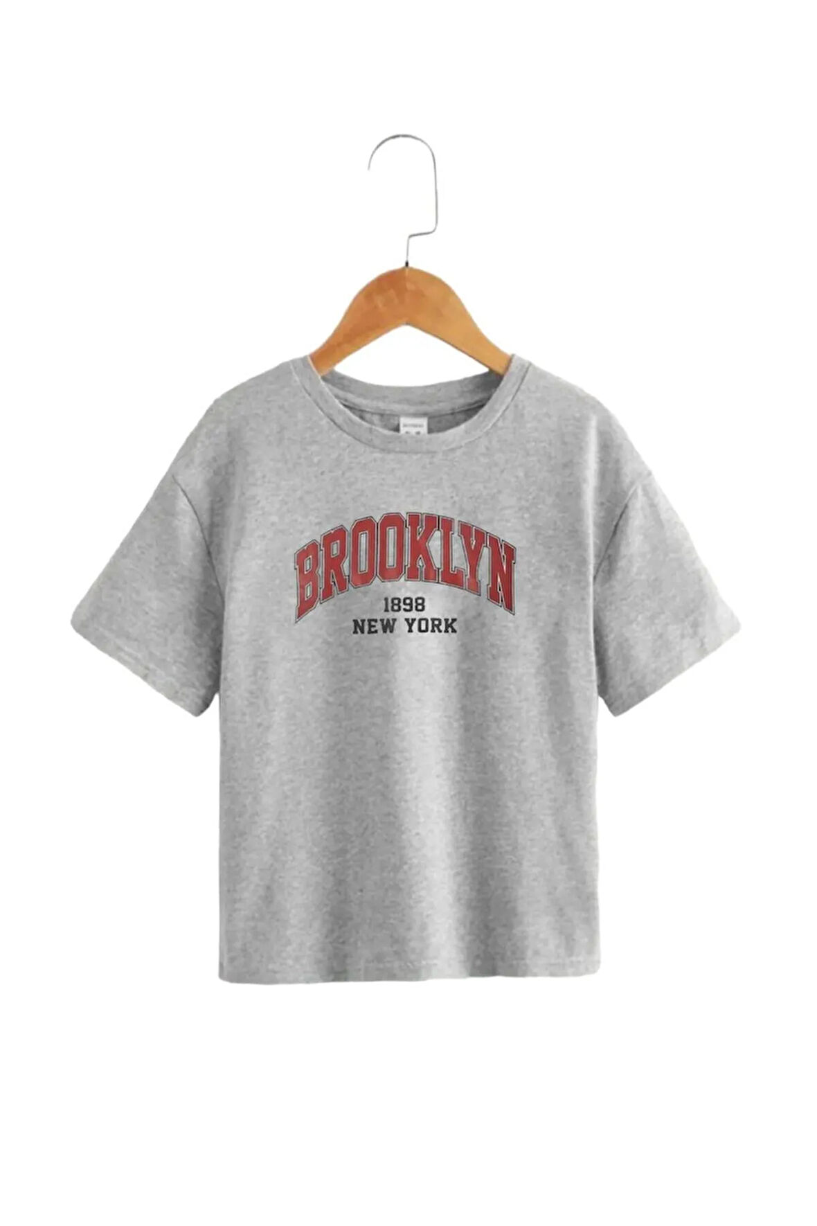 BROOKLYN BASKILI ÇOCUK TİŞÖRT