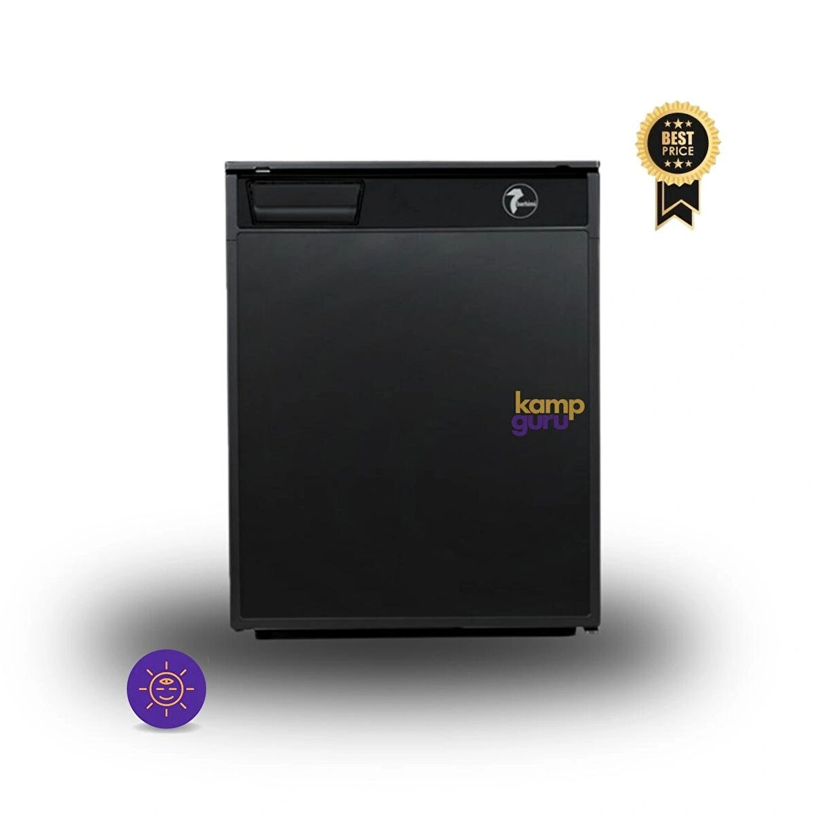 Berhimi Premium Black 85 Litre Siyah Buzdolabı (Sağ Yönlü Kapak)