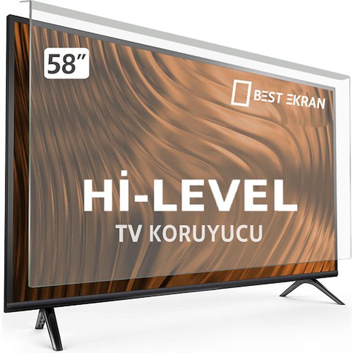 Best Ekran Hi Level 58" Inc 147 Ekran Tv Ekran Koruyucu