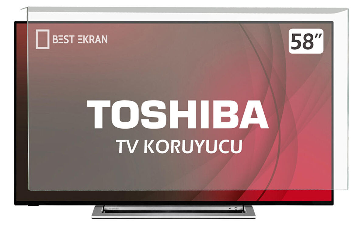 Toshiba 58" inç 147 Ekran Tv Ekran Koruyucu