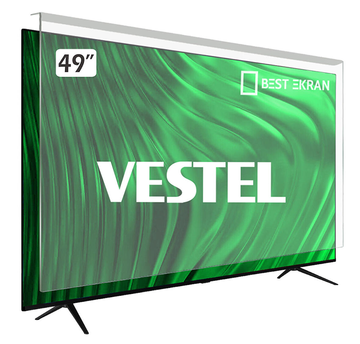 Vestel 49" inç 124 Ekran Tv Ekran Koruyucu