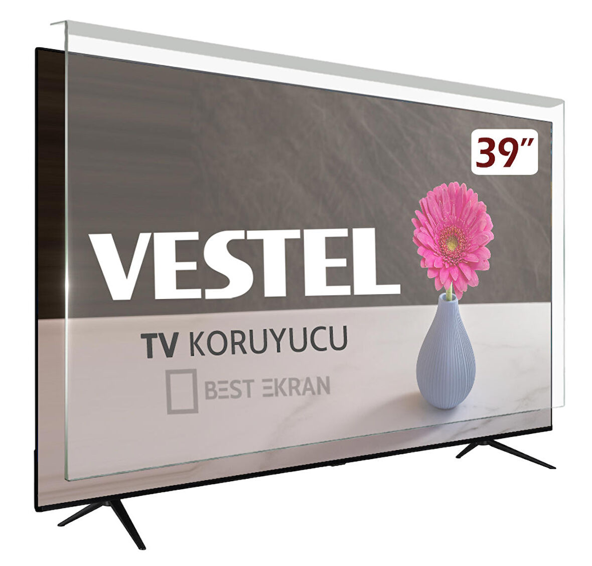 Vestel 39" inç 99 Ekran Tv Ekran Koruyucu