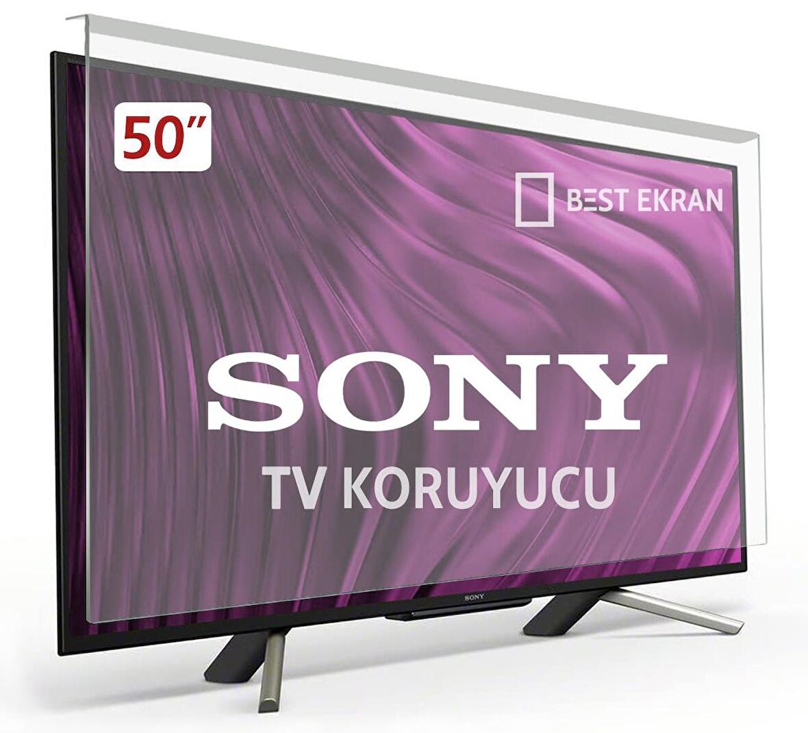 Sony 50" inç 127 Ekran Tv Ekran Koruyucu