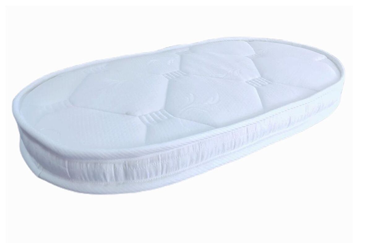 Chicco Baby Uyumlu Anne Yanı Oval 38x73x8 Cm Havlu Kumaş Beşik Yatağı