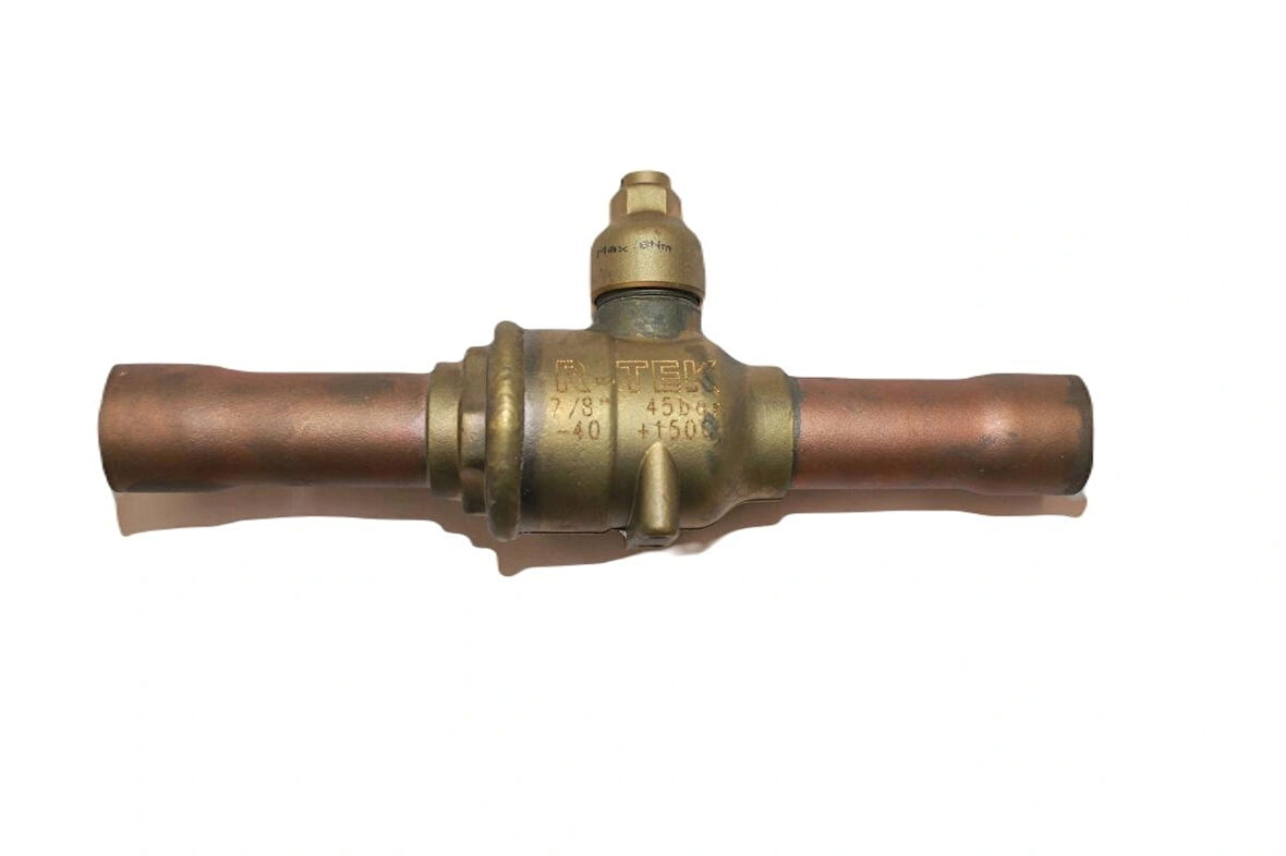 O-RBV CO₂ Küresel Kapatma Vanası Bi-Flow 7/8" - Soğuk Hava Deposu İçin Çift Yönlü Akış Kontrolü