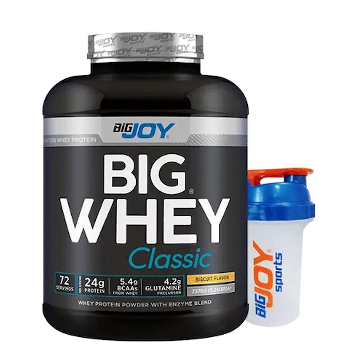 Bigjoy Sports BIGWHEY Whey Protein Classic Bisküvi 2376g 72 Servis