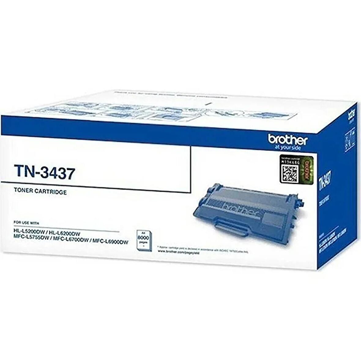 Brother TN-3437 / HL-L6400dwtt Orjinal Toner 