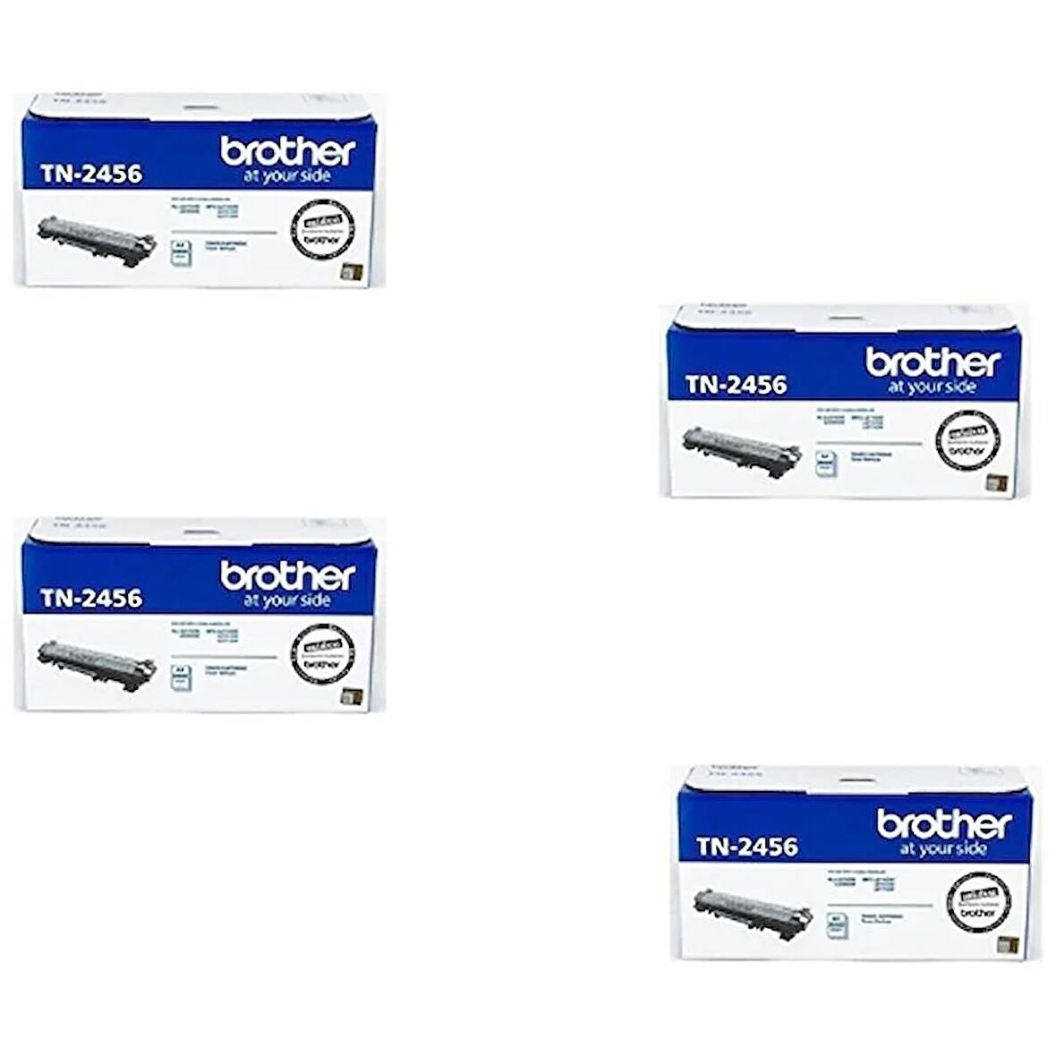 Brother TN-2456 / MFC-L2771dw Orjinal Toner 4'LÜ Avantaj Paket 