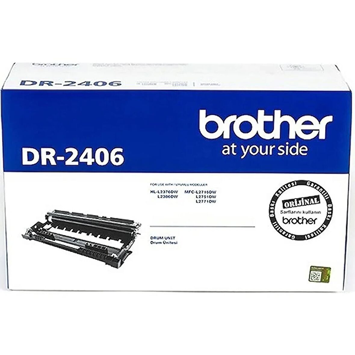 Brother DR-2406 / HL-L2376dw Orjinal Drum Ünitesi 