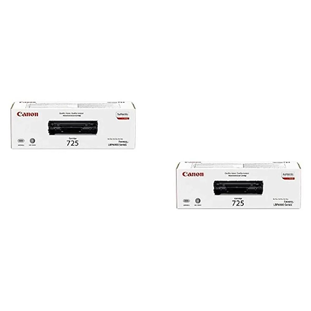 Canon CRG-725 / LBP-6000 Orjinal Toner 2'Lİ Avantaj Paket 
