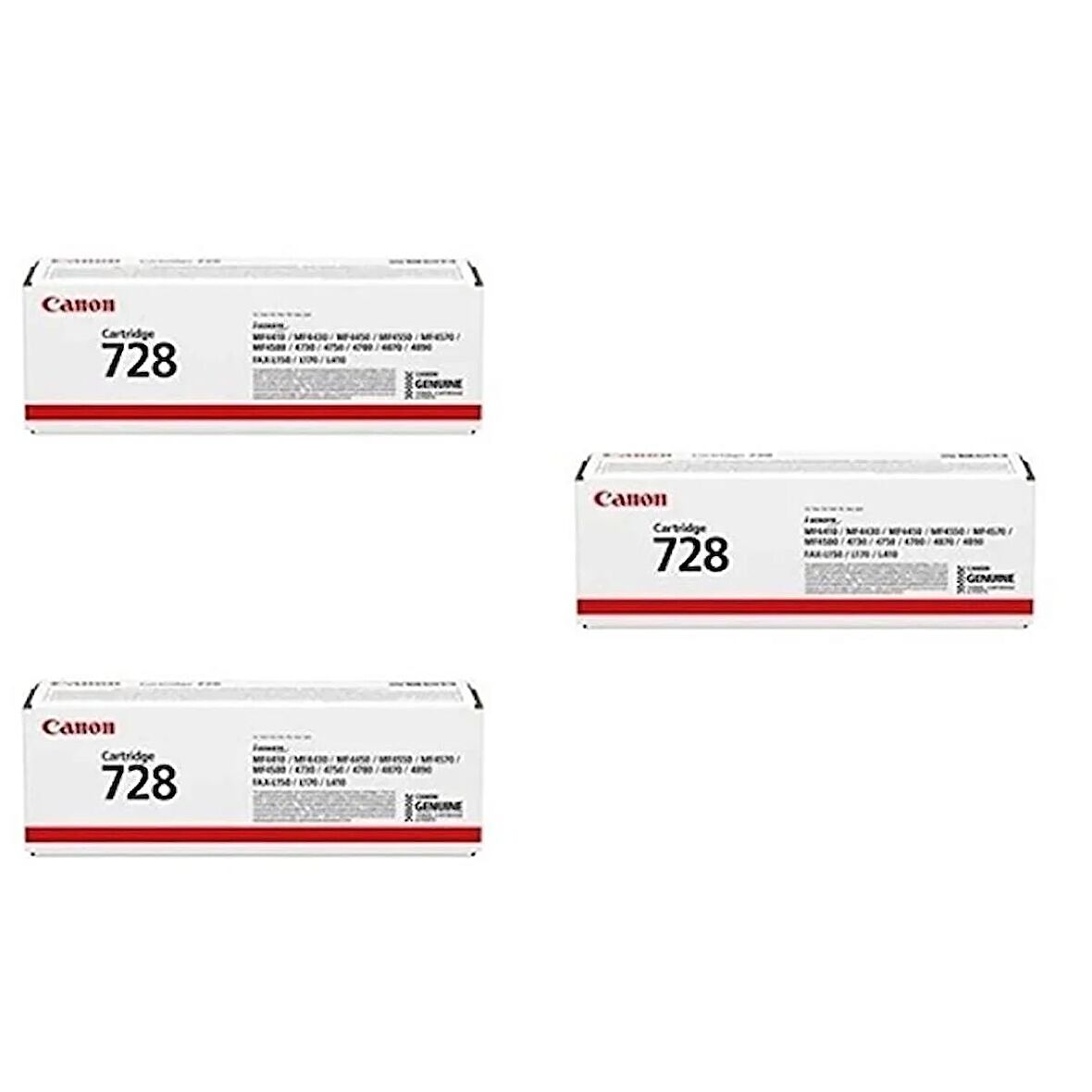 Canon CRG-728 / MF-4580dn Orjinal Toner 3'LÜ Avantaj Paket 