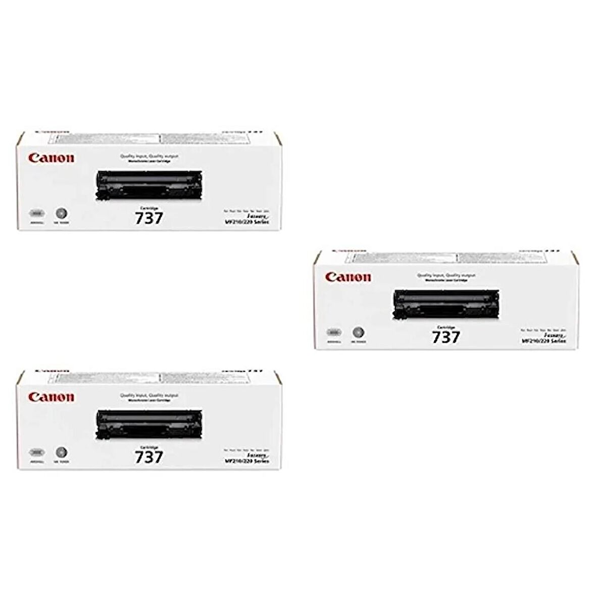Canon CRG-737/ MF-244dw Orjinal Toner 3'LÜ Avantaj Paket 