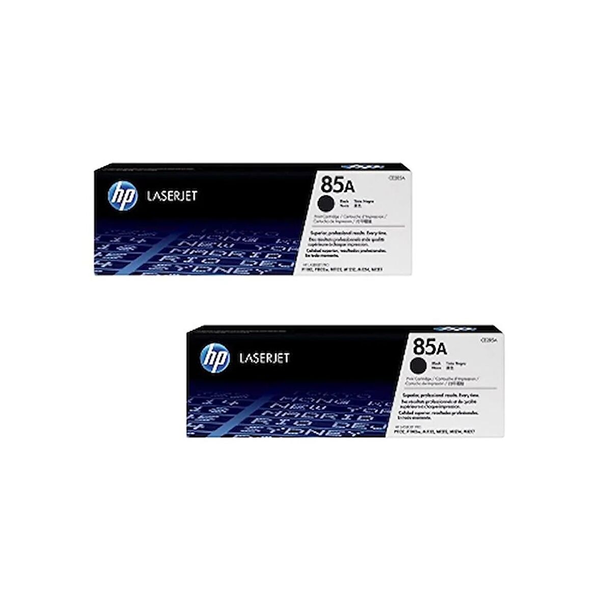 Hp (85A) CE285A Orjinal Toner 2'Lİ Avantaj Paket