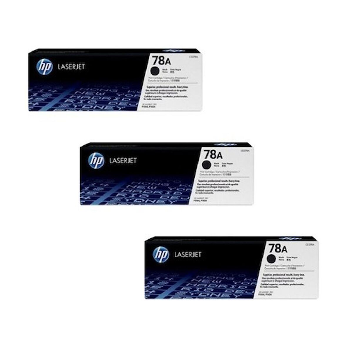 Hp (78A) CE278A Orjinal Toner 3'LÜ Avantaj Paket