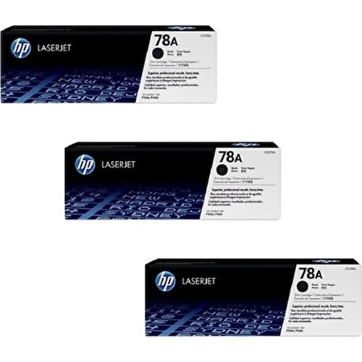 Hp 78A-CE278A / CE538a Orjinal Toner 3'LÜ Avantaj Paket 