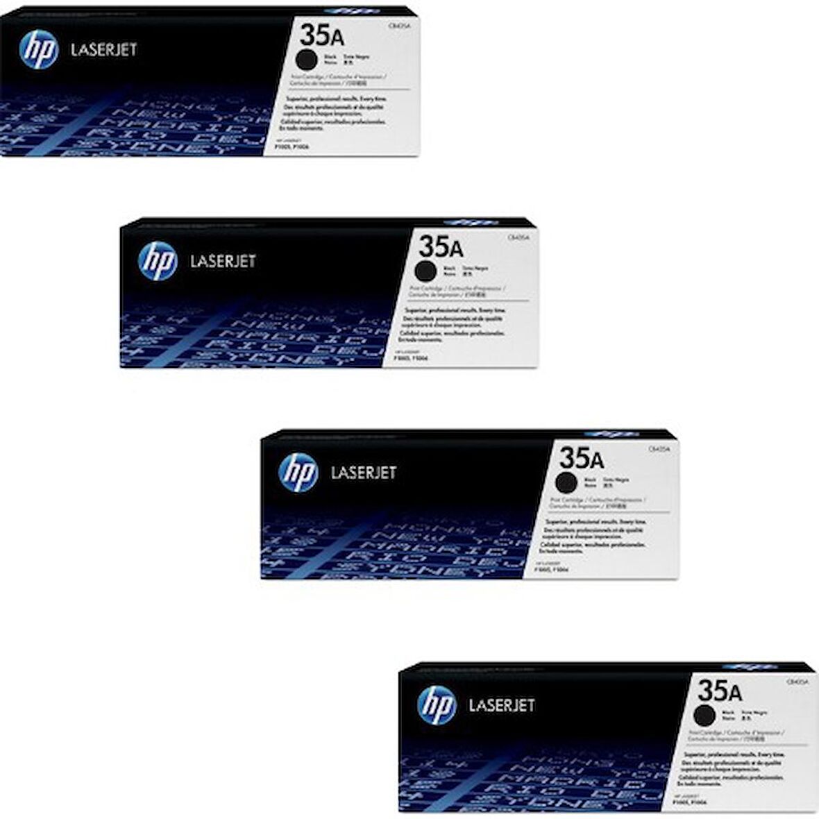 Hp (35A) CB435A Orjinal Toner 4'LÜ Avantaj Paket