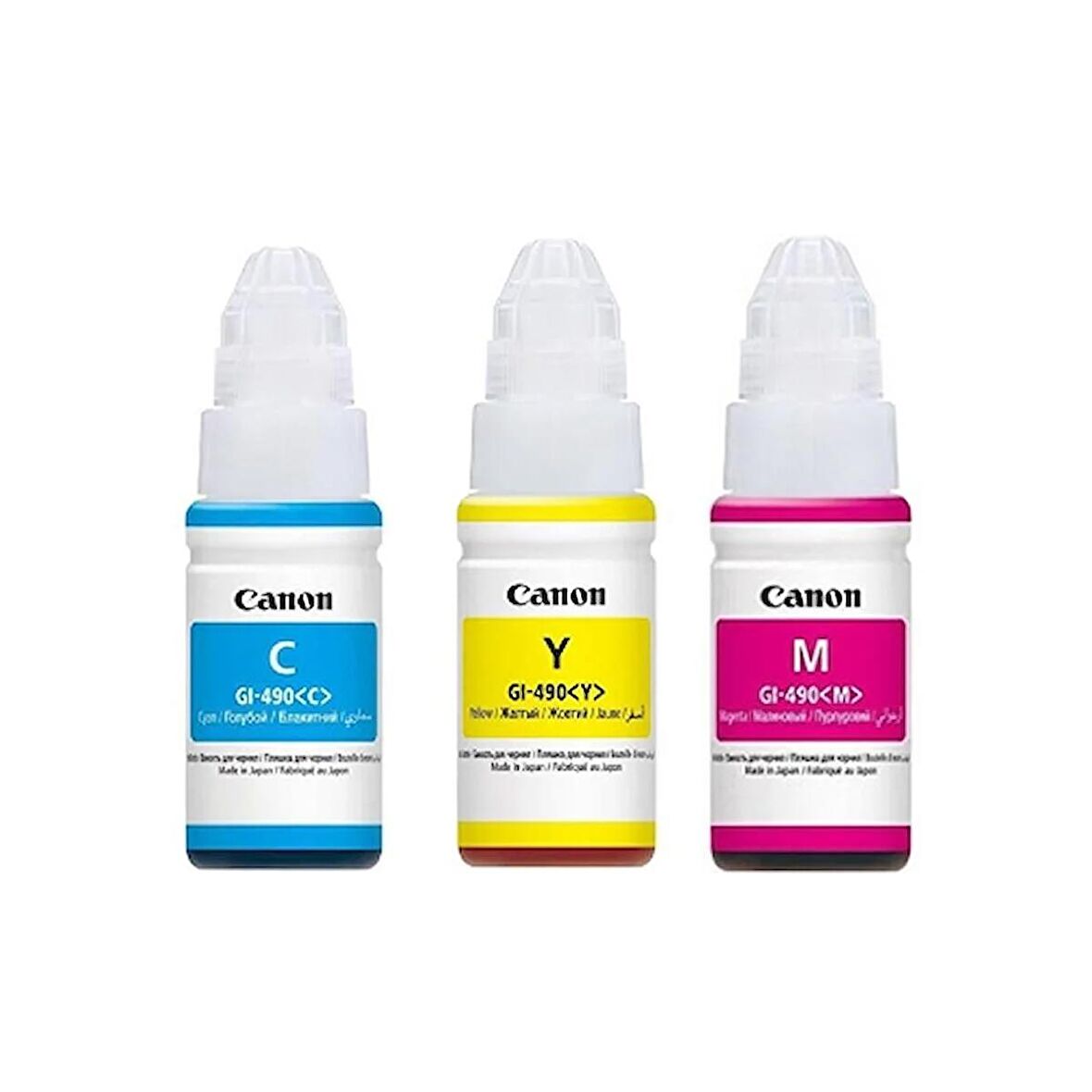 Canon GI-490 / G3415 Orjinal Mürekkep 3 Renk Avantaj Paket 