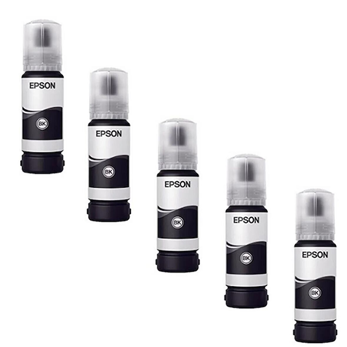 Epson 103 / L3251 Siyah Orjinal Mürekkep 5'Lİ Avantaj Paket 