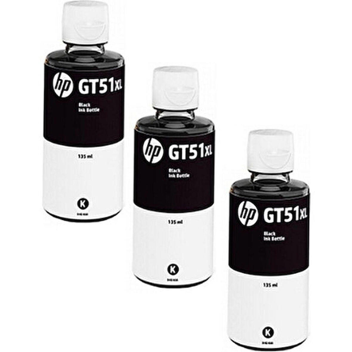 Hp GT51XL / P0R21a Siyah Orjinal Mürekkep 3'LÜ Avantaj Paket 