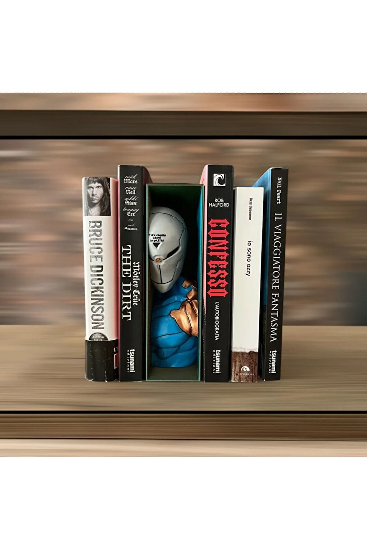 Metal Gear Solid Cyborg Ninja Gray Fox Kitaplık Figürü – 3D Yazıcı Baskı, PLA”