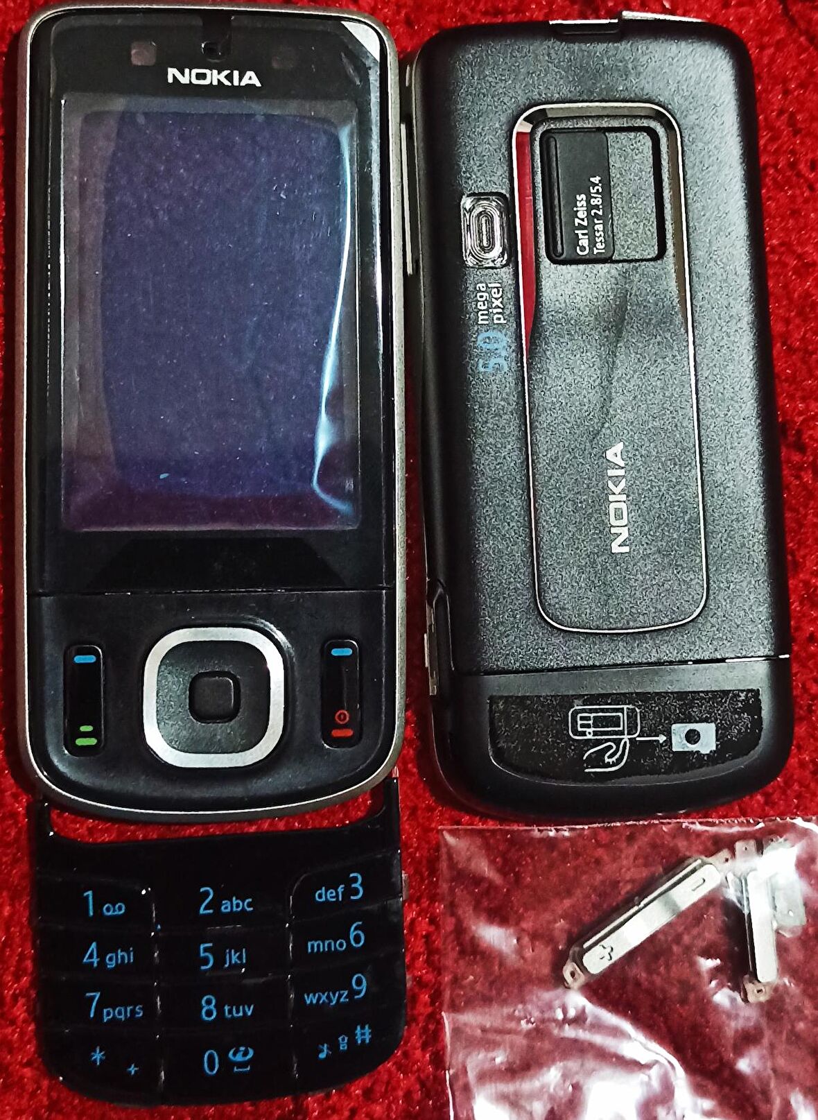 NOKİA 6260s %100 ORJİNAL SIFIR KAPAK+ORTA KASA+TUŞLAR+ARKA KAPAK