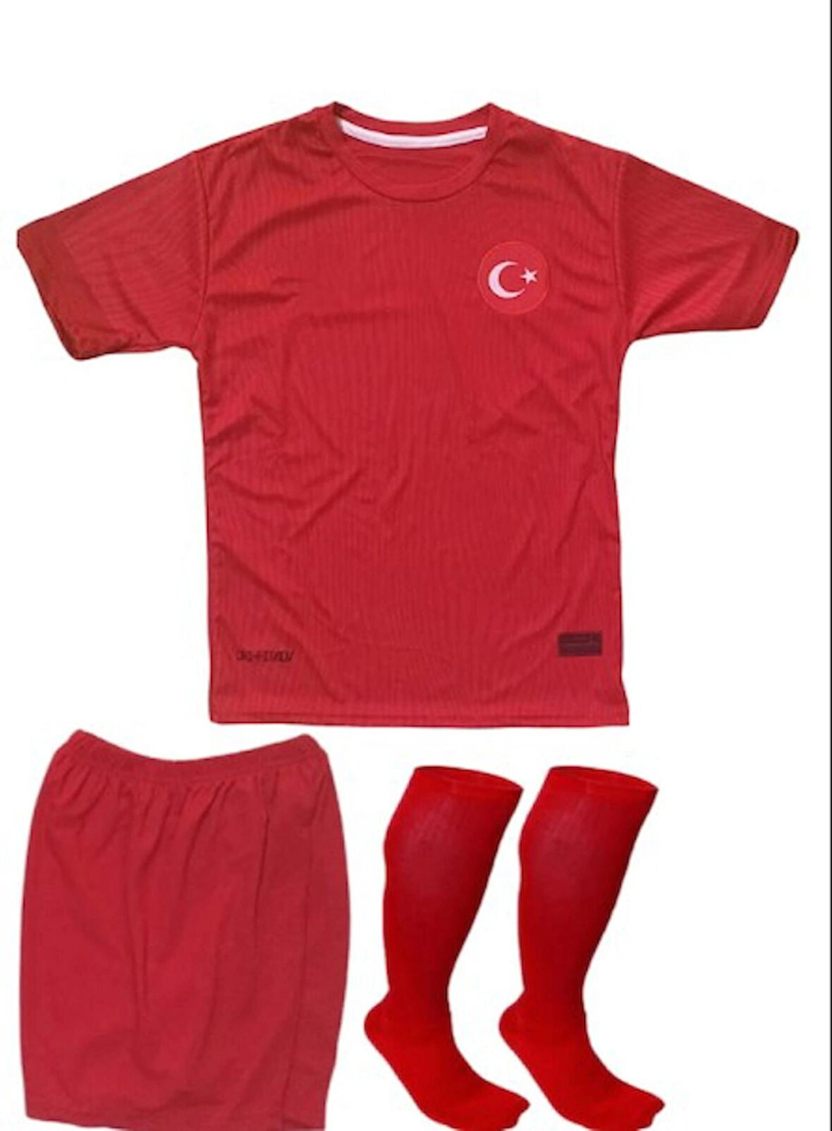 Çocuk Milli Takım Türkiye Forması Şortu ve Çorapları 3 lü Set