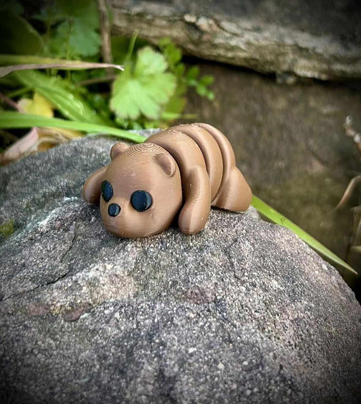 Boz Ayı Oyuncak - Ormanların Güçlü ve Bilge Koruyucusu! 🐻🌲✨3D Hareketli Organik Model - Orta Boy