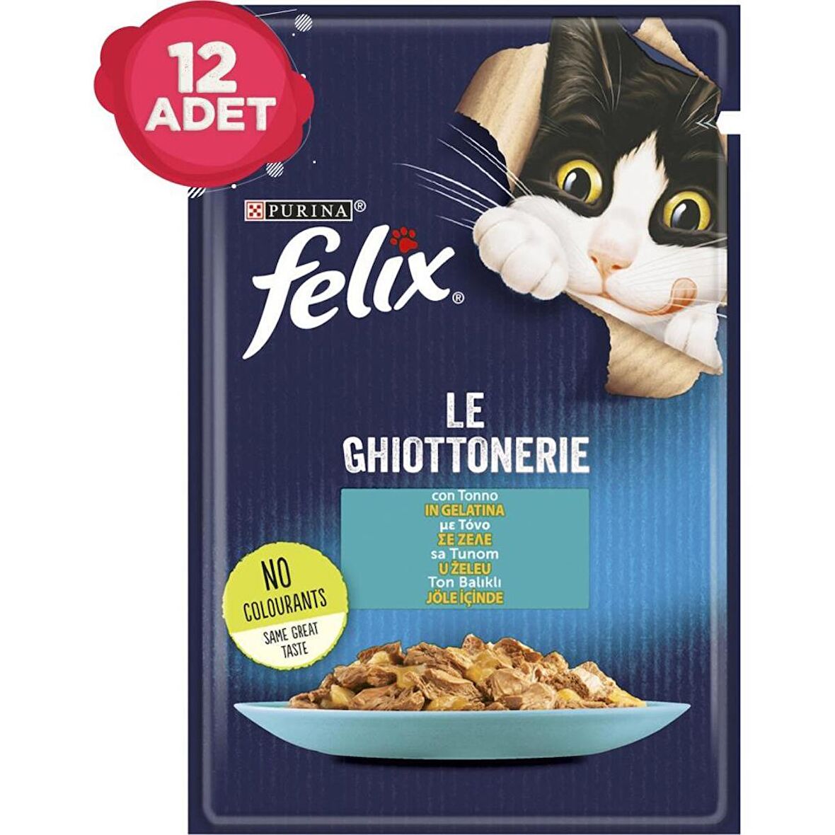 Felix Ton Balıklı Kedi Yaş Maması 85 gr - 12 Adet