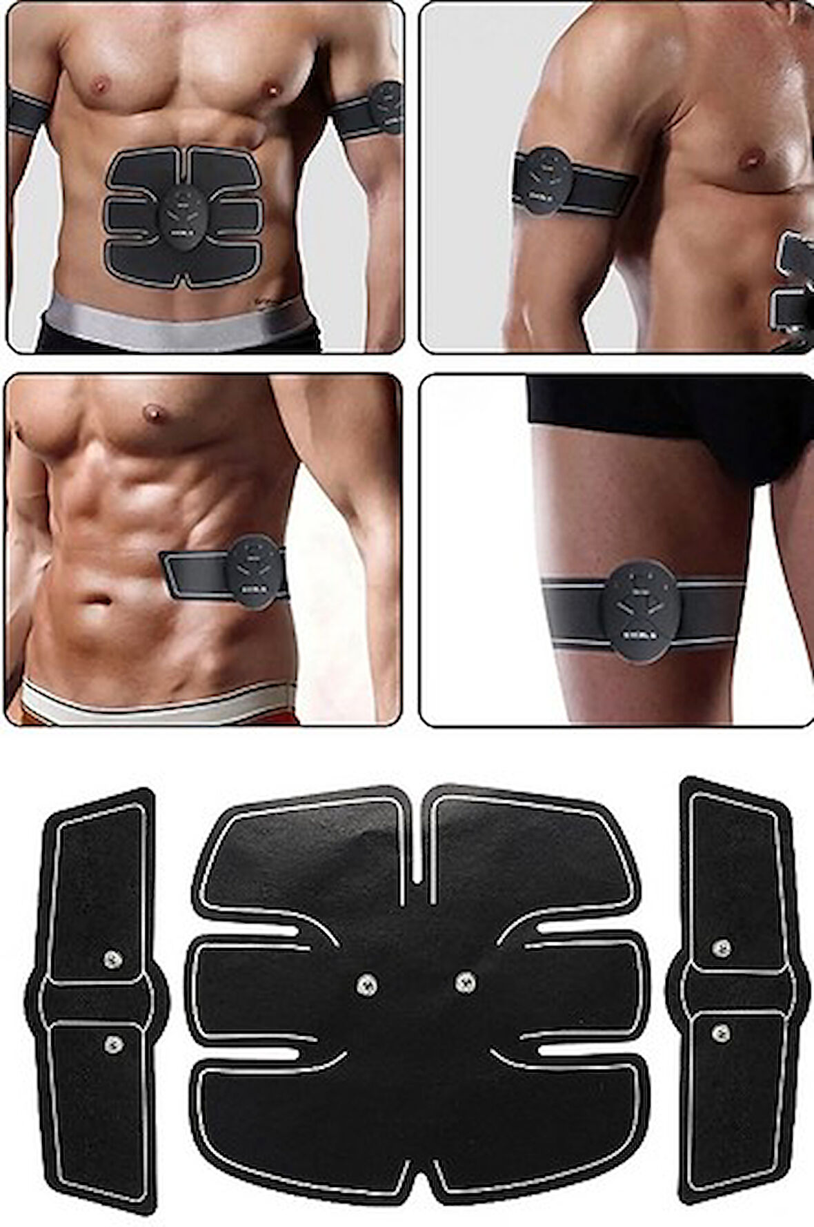 Sporcu Karın Masaj Aleti 6'lı Set