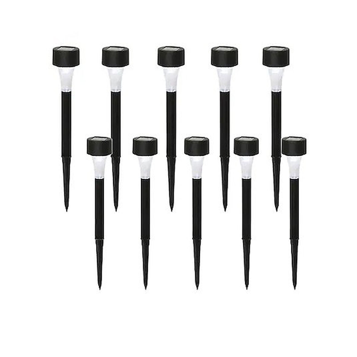 10Lu Kazıklı Solar Bahçe Lambası S-34