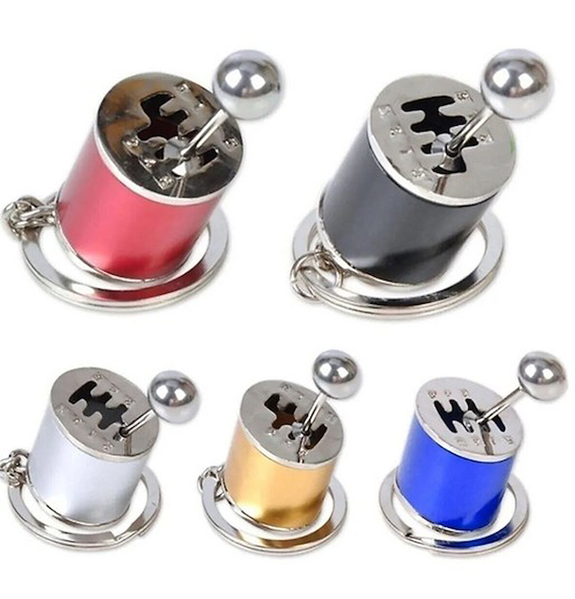 Hareketli Araba Vites Anahtarlık