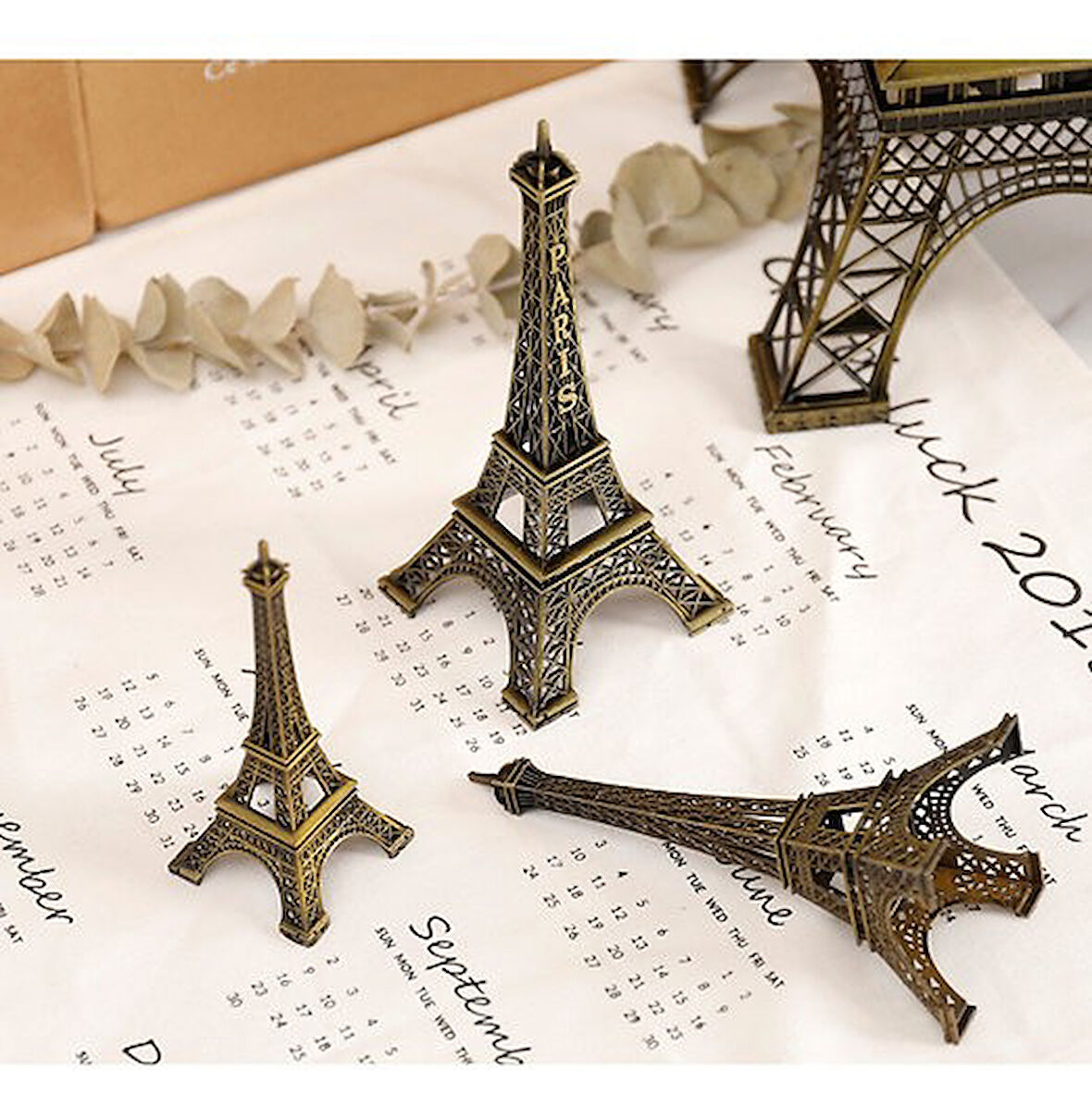 Metal Paris Eyfel Kulesi Biblo BA3