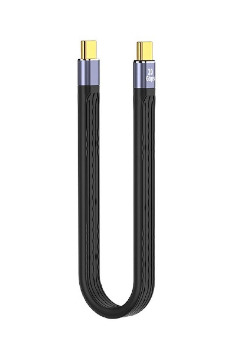 Type-C To Type-C Kablo 20 GBPS USB Type Kablosu Hızlı Data Kablosu C-27 20 Cm
