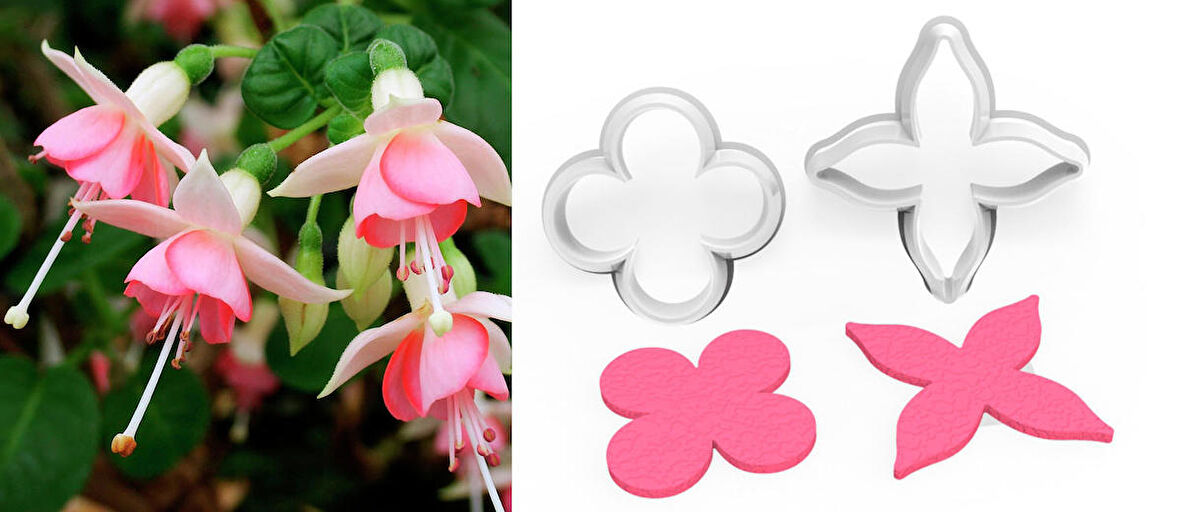 FUŞYA Çiçek Yaprak Kesici Set 2’li – 2,5cm