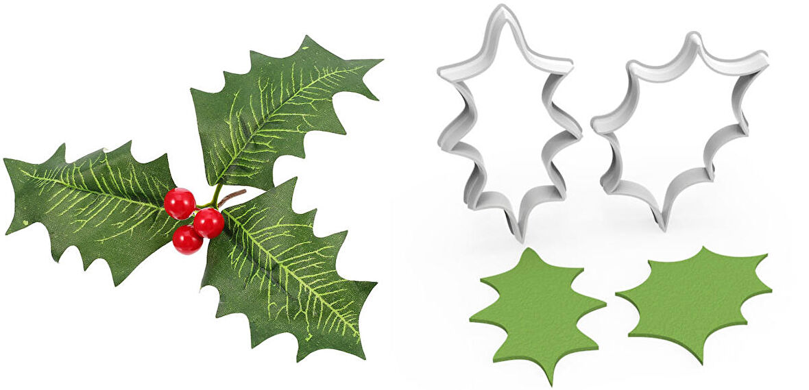 ÇOBANPÜSKÜLÜ Çiçek Yaprak Kesici Set 2’lü – 5cm