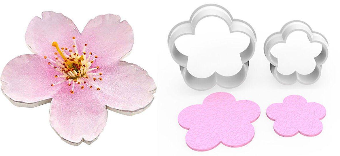 AĞAÇÇİÇEĞİ BÜYÜK BOY Çiçek Kesici Set 2’li – 6cm