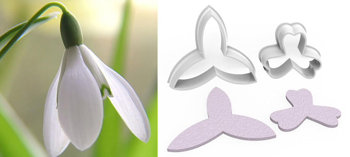 KARDELEN Çiçek Yapım Kesici Set 2’li – 3cm