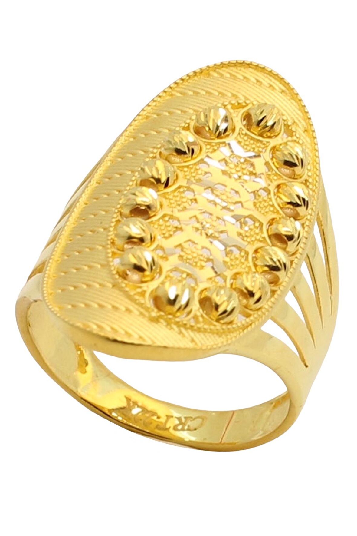Cigold Taşsız Yüzük 22 Ayar Altın 6.31 Gr OA-C11601027766